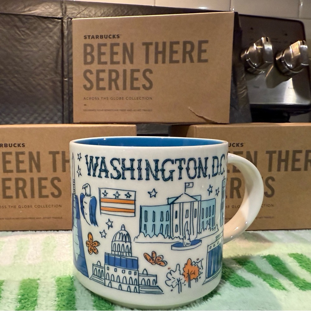 New Starbucks Been There Series Washington D.C. Mug
